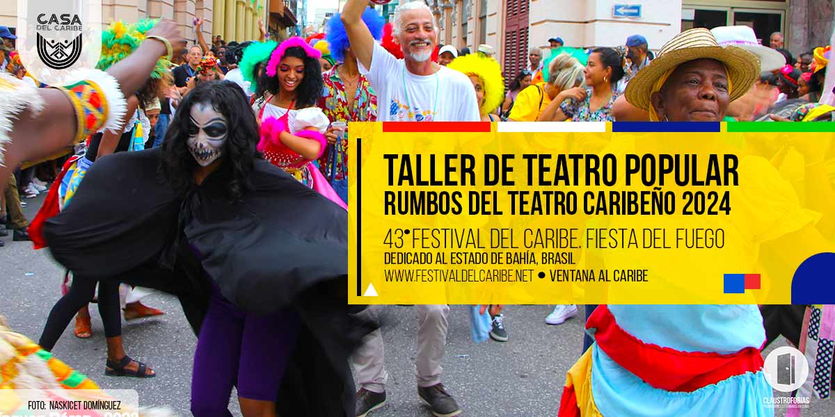 PROGRAMA –  Taller de teatro popular “Rumbos del teatro caribeño” 2024