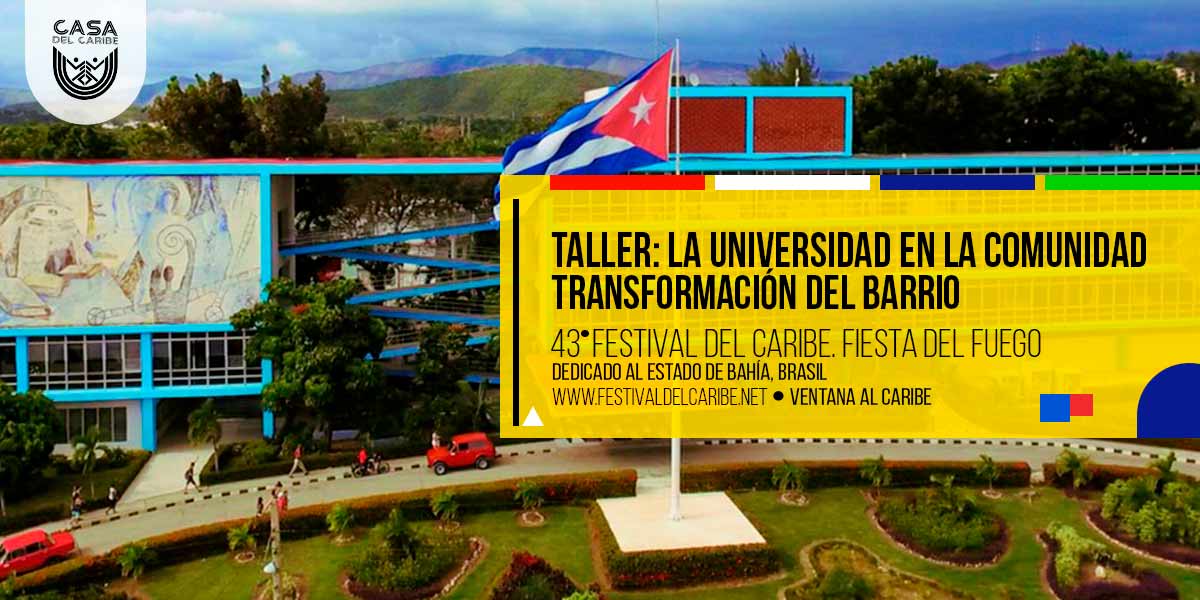 PROGRAMA – Taller: La Universidad en la Comunidad: transformación del barrio